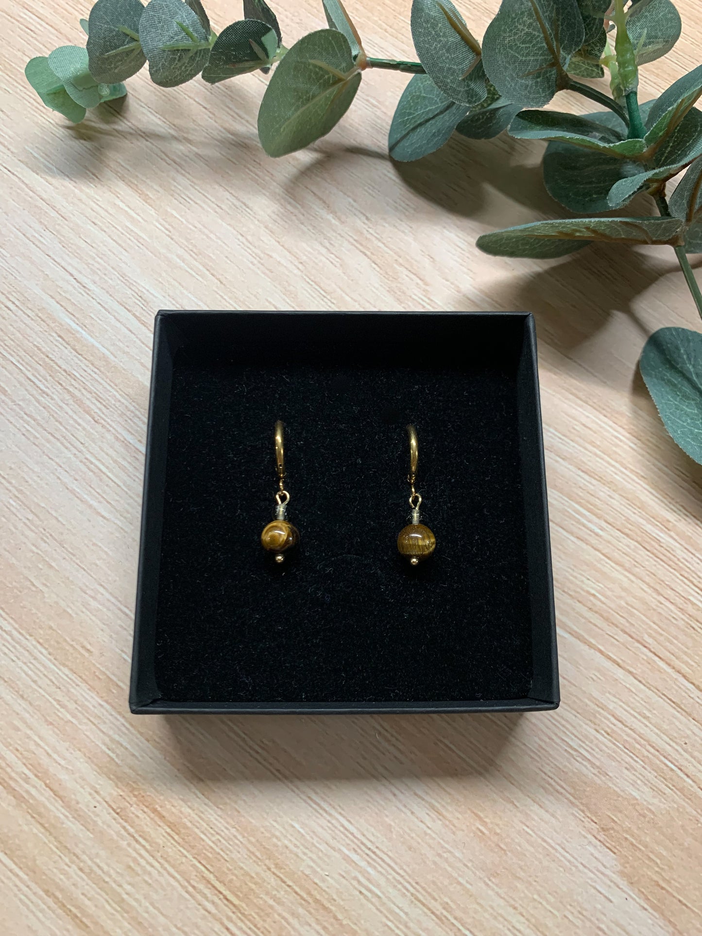Dreams Tiger's Eye Earrings