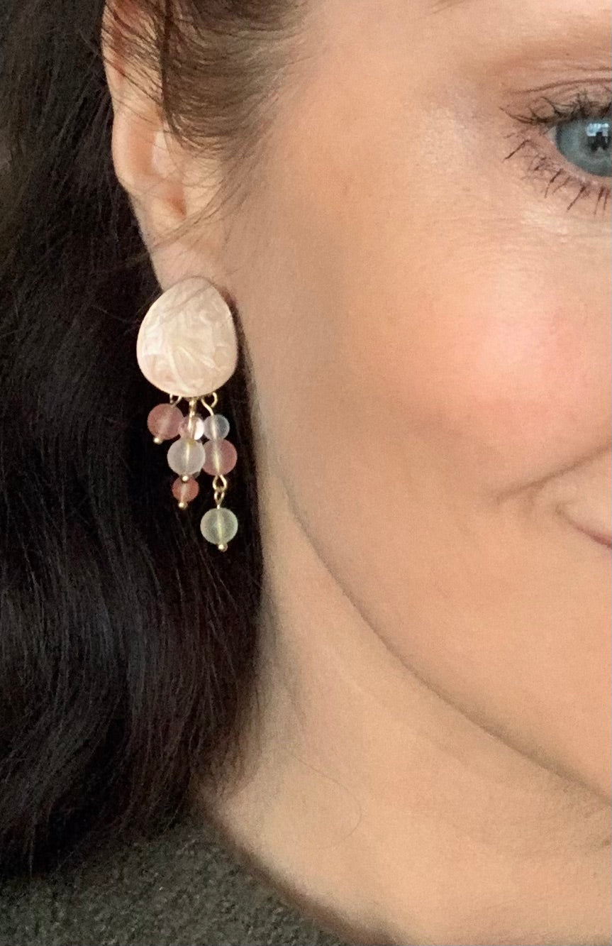 Verona Tiger's Eye Earrings