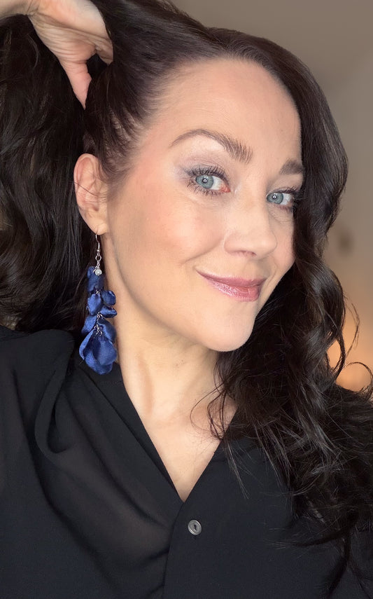 Dreams Agate (black) earrings