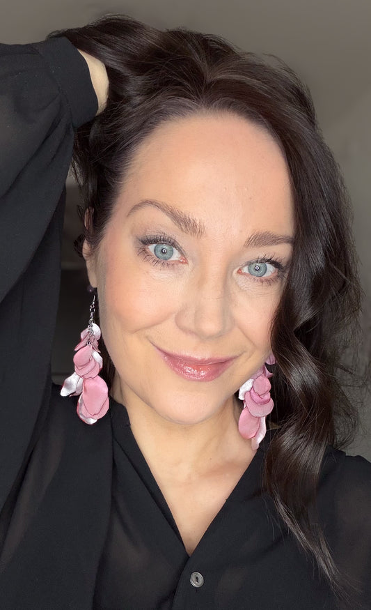 Dreams Agate (black) earrings