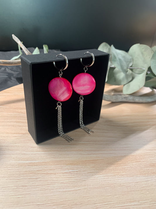 Dreams Agate (black) earrings