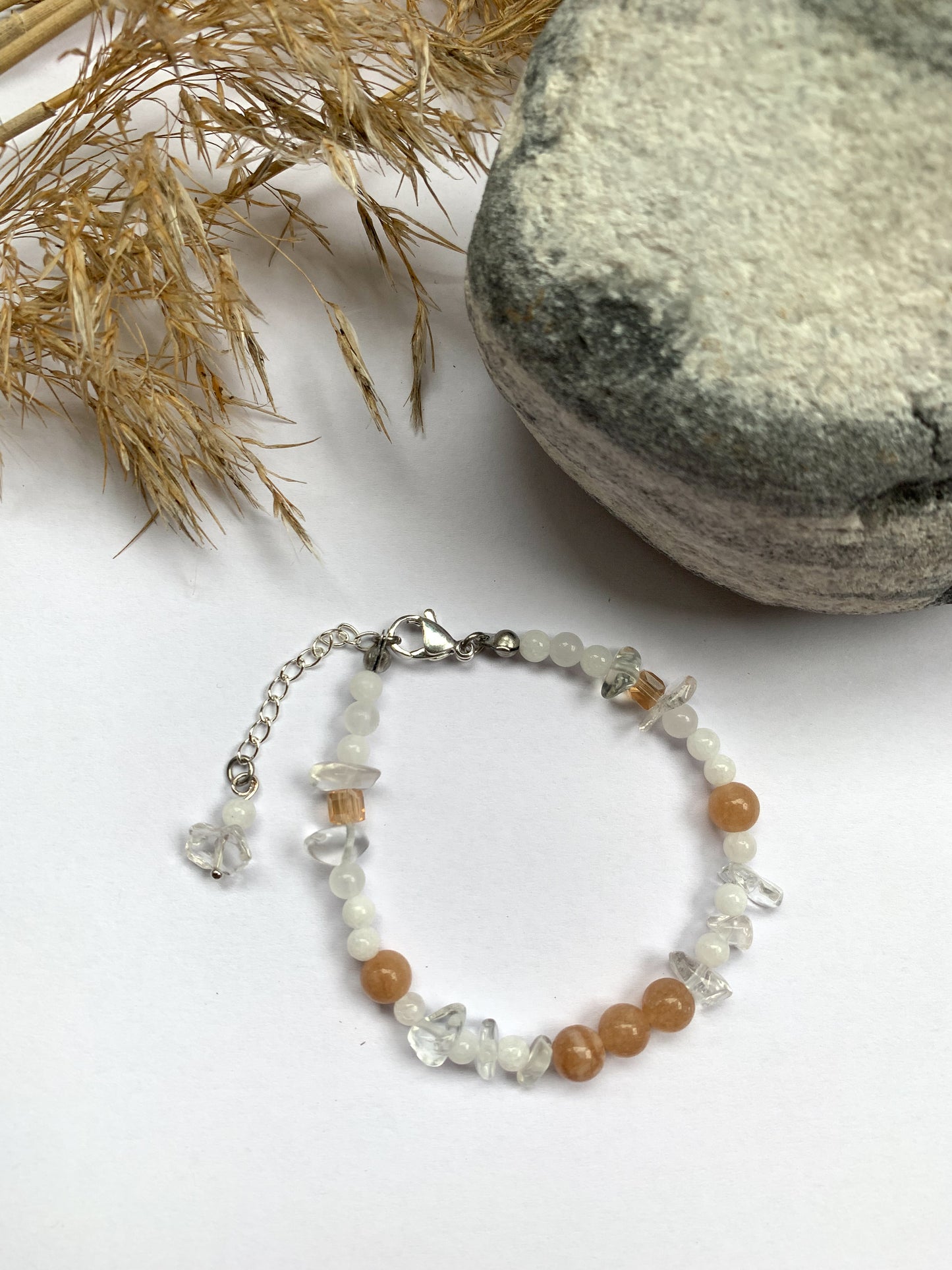 Boho Aurinkokivi rannekoru