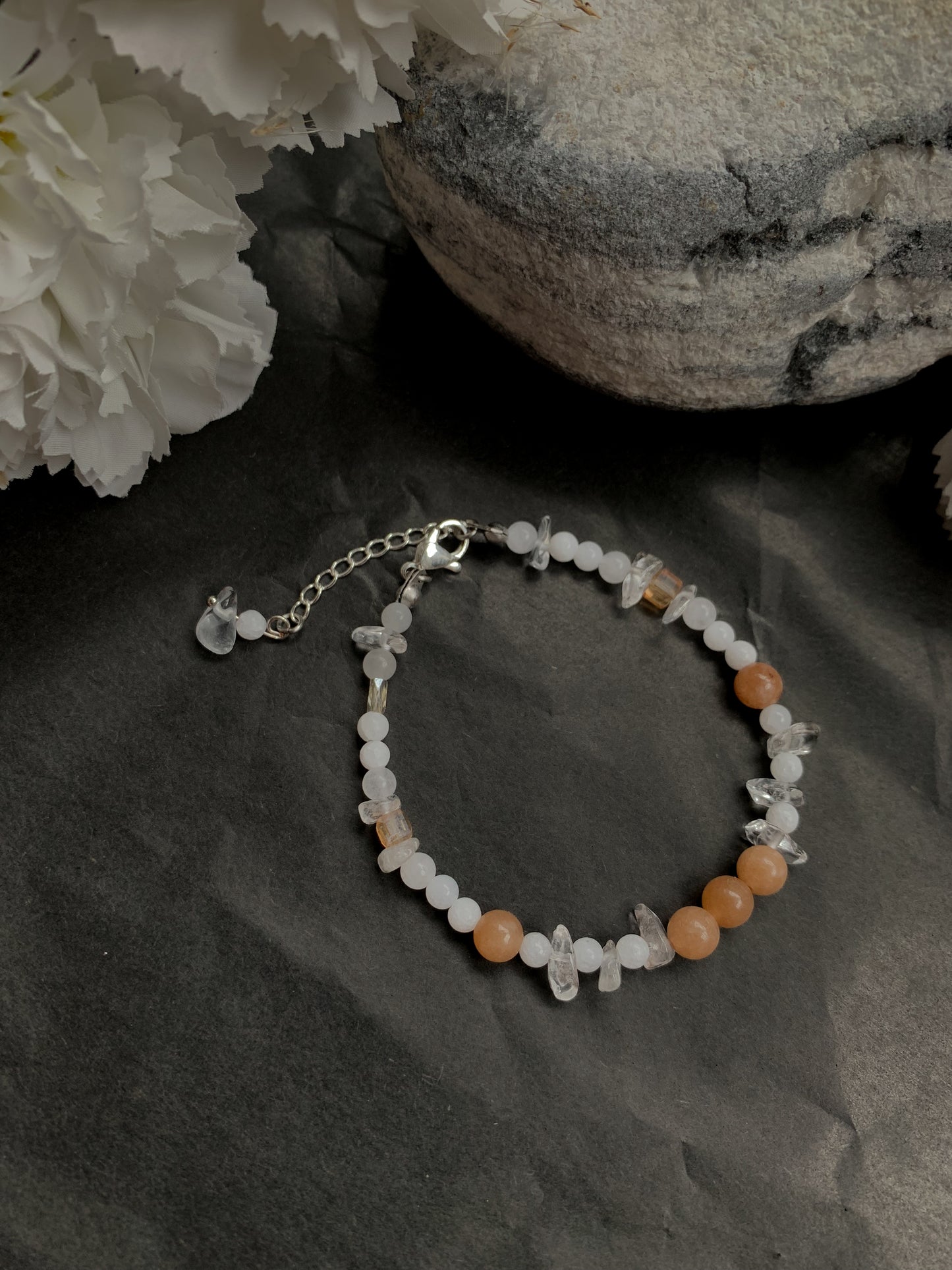 Boho Aurinkokivi rannekoru