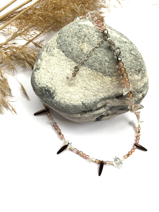 Boho Chrystal kaulakoru