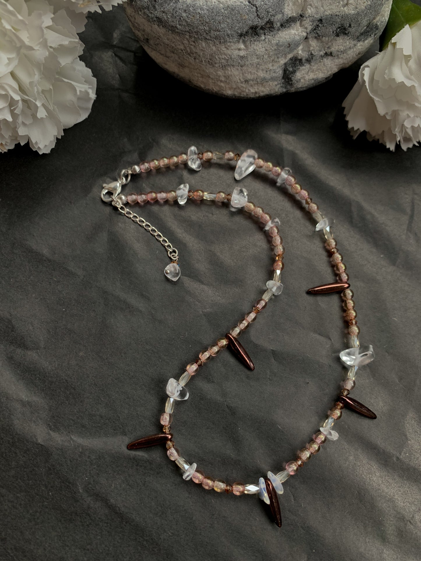 Boho Chrystal kaulakoru