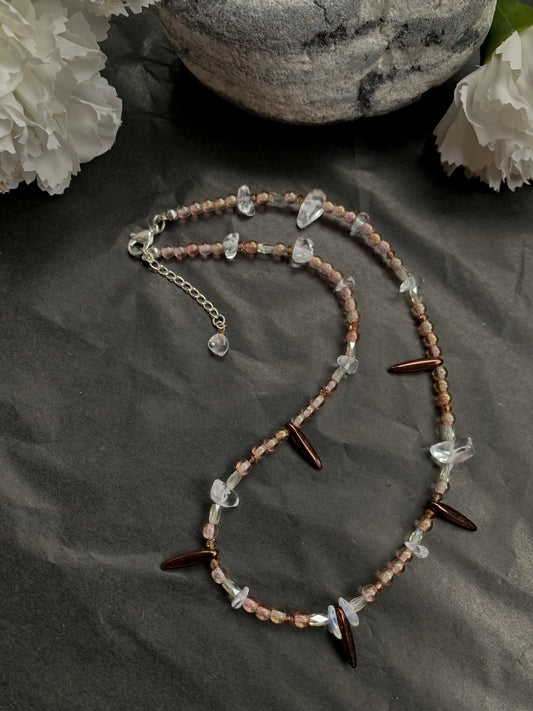 Boho Chrystal kaulakoru