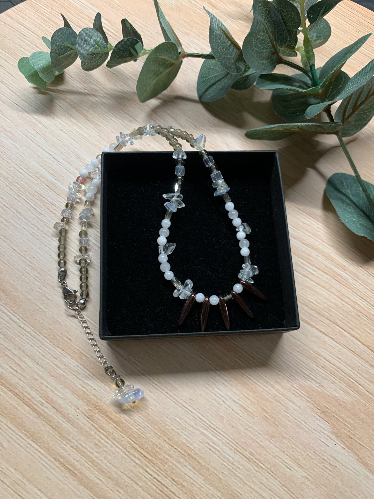 Boho Jade Lumi kaulakoru