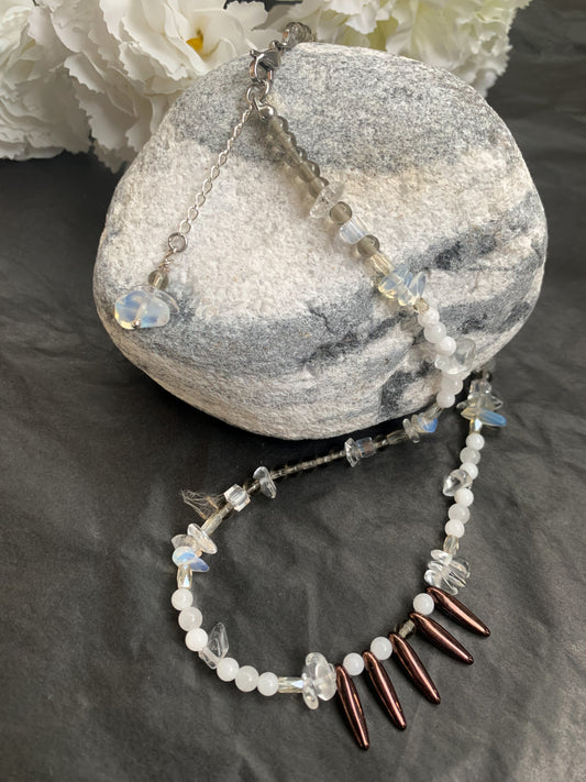 Boho Jade Lumi kaulakoru