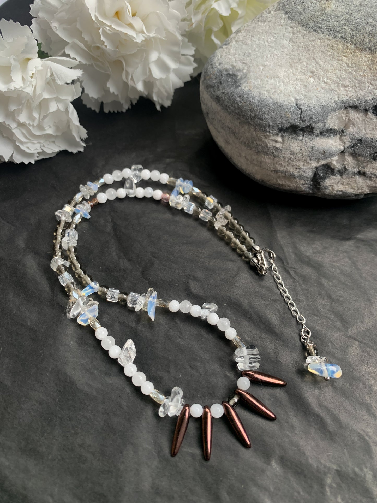 Boho Jade Lumi kaulakoru