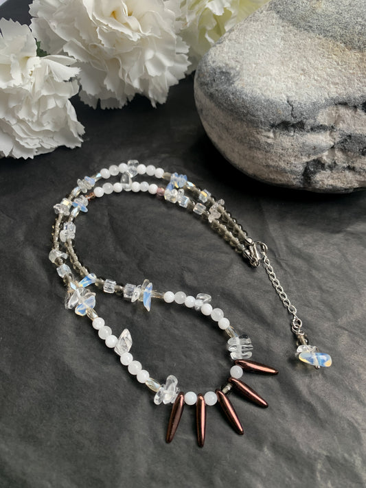 Boho Jade Lumi kaulakoru