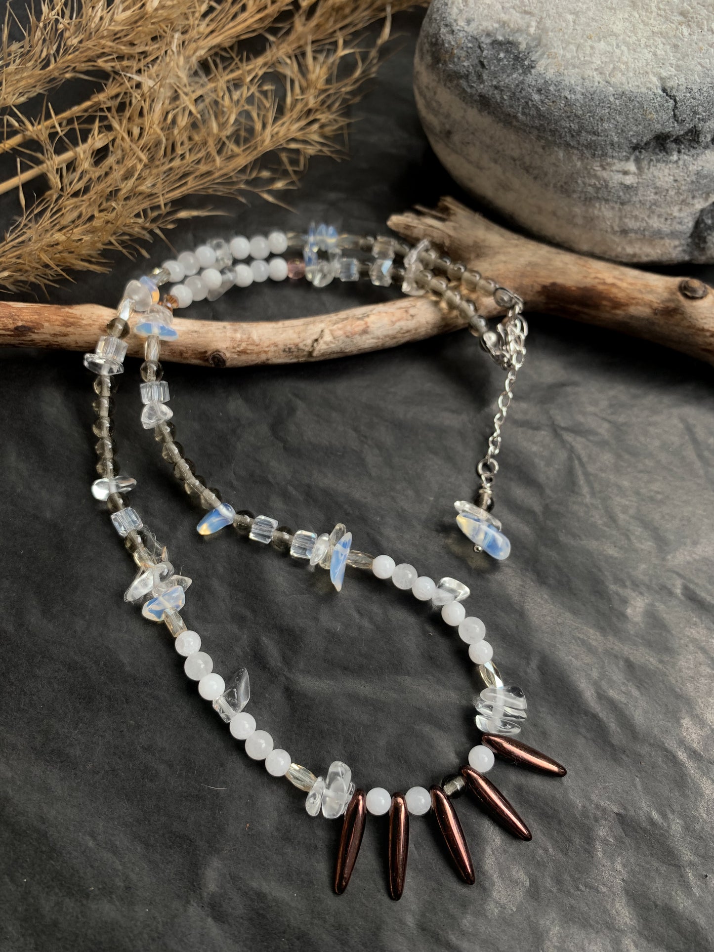 Boho Jade Lumi kaulakoru