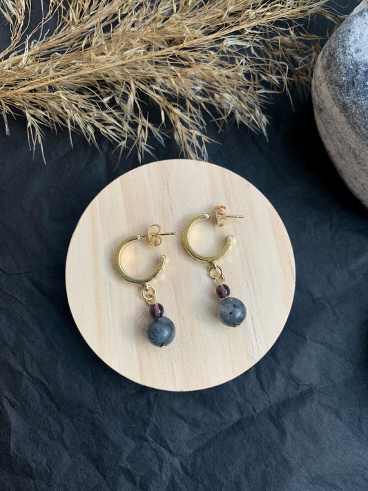 Dreams Larvikiitti korvakorut