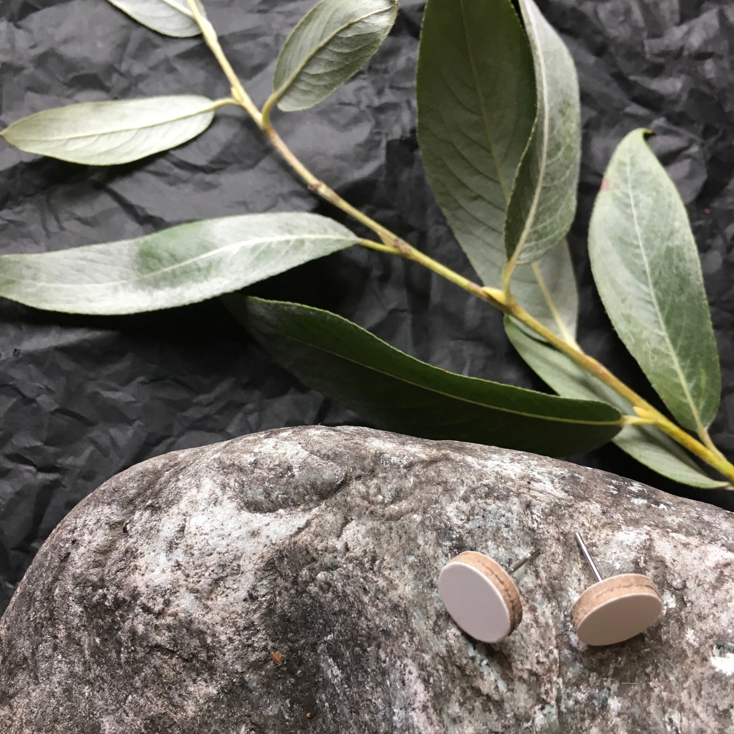 Ekoteko-nappi valkoinen