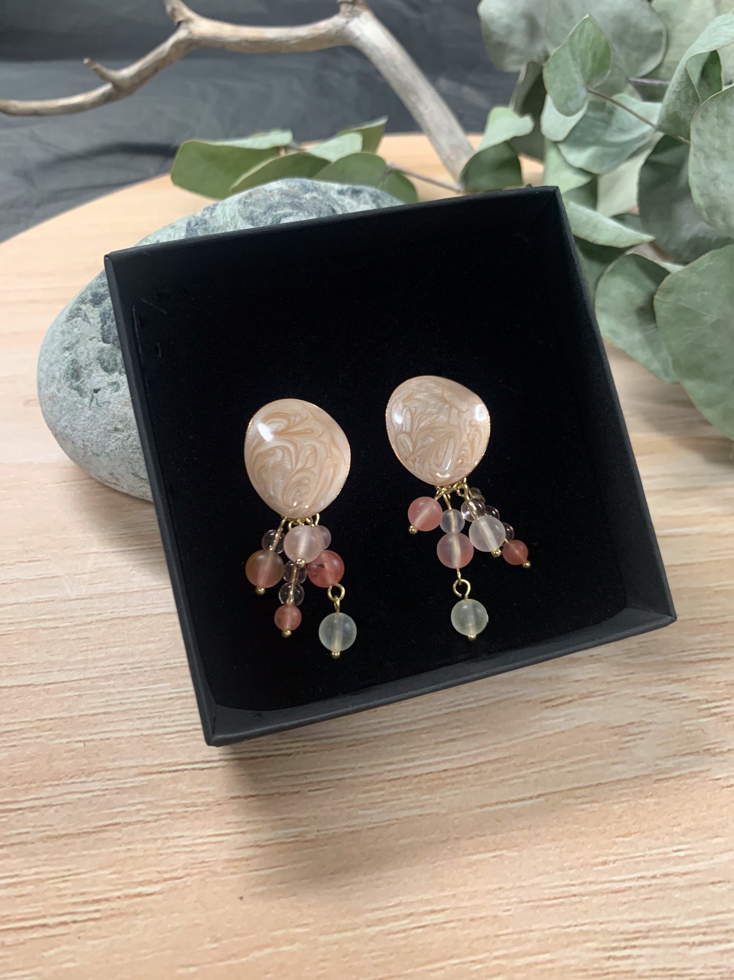 Verona Tiger's Eye Earrings