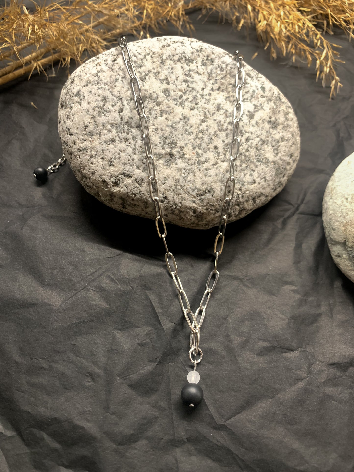 Moon Agate Jade Necklace