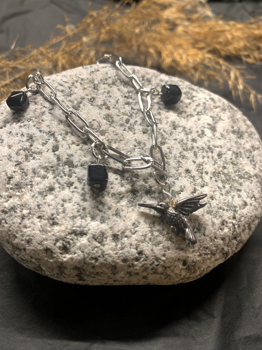 Bird of Prey Onyx Bracelet