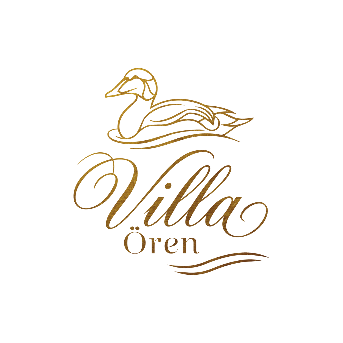 Villa Ören logo suunnittelu